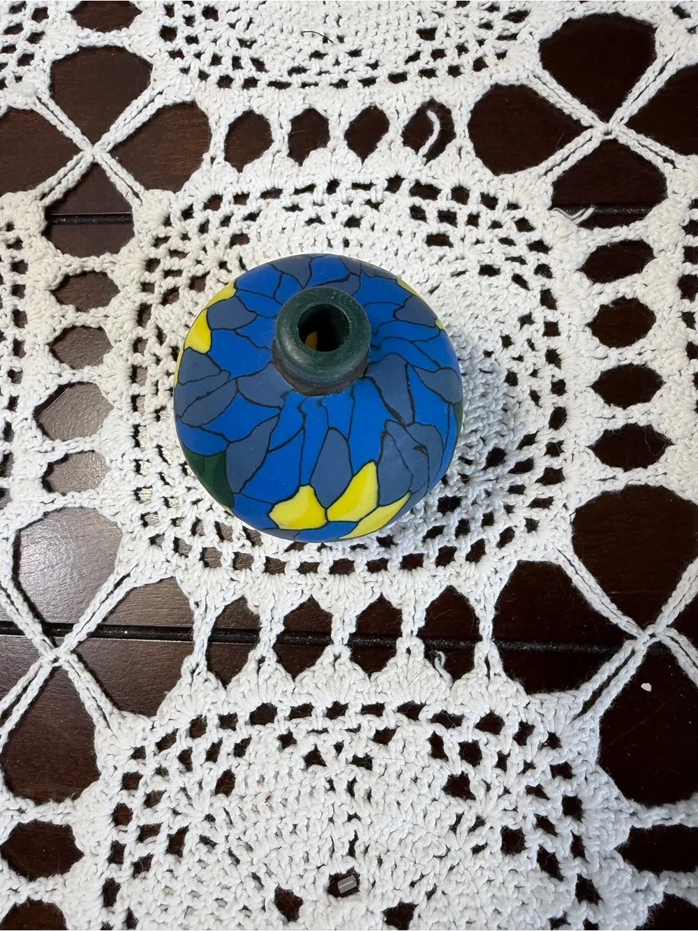 Tiffany Stained-Glass Light Covers Christmas Around The World